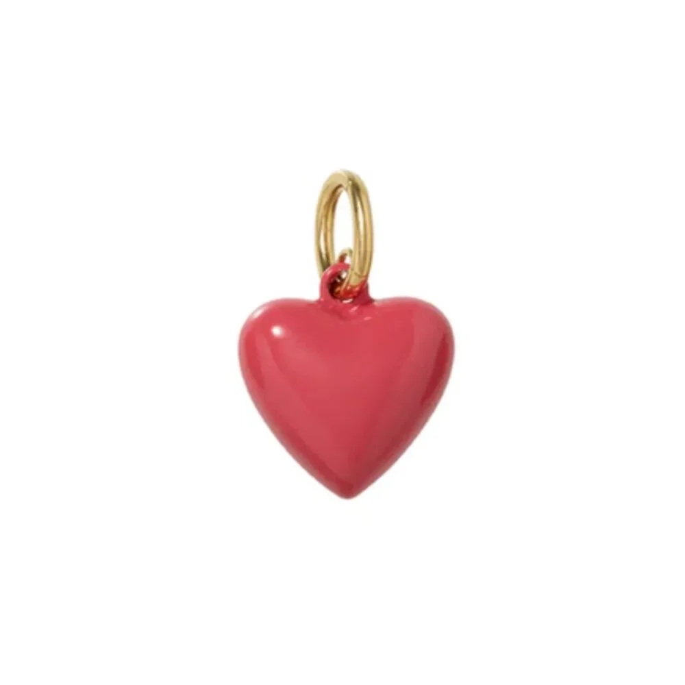 Roxanne Assoulin The Mini Puffy Heart Charms Rose